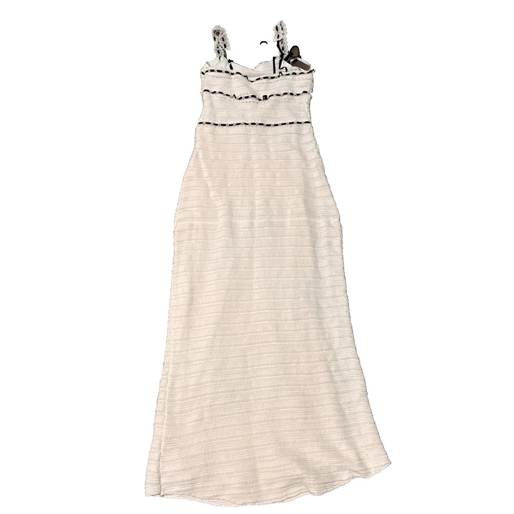 For Love And Lemons "Mayfair" Crochet Maxi Dress Sz Medium- $250- FLAW - Picture 7 of 10
